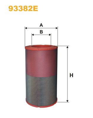 WIX FILTERS Воздушный фильтр 93382E